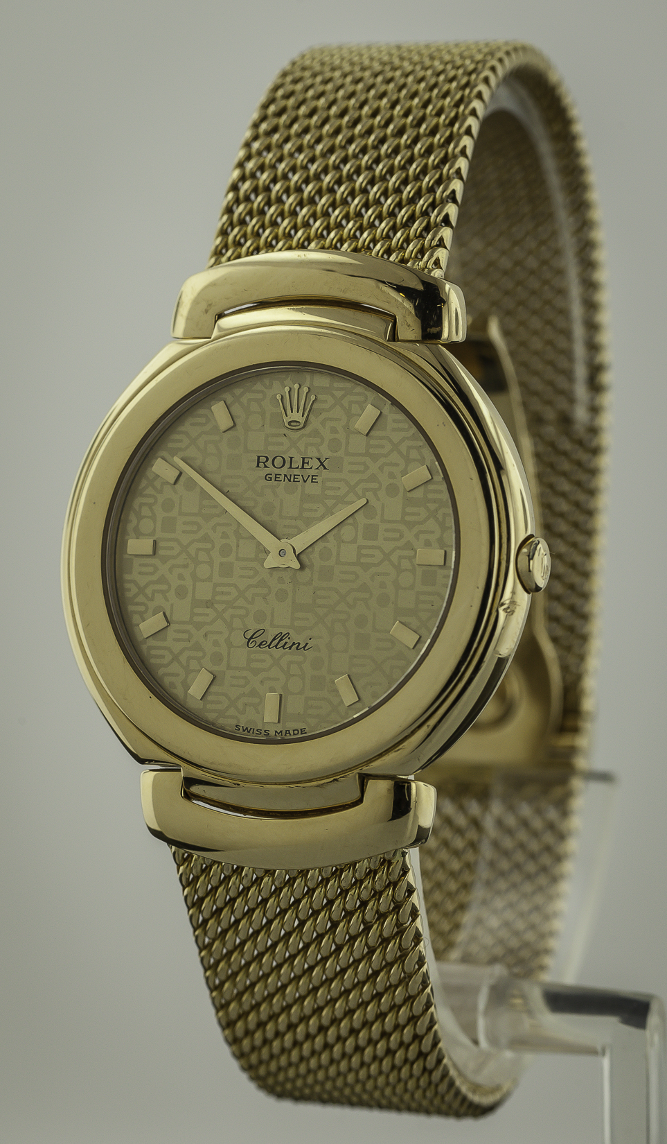 Rolex Cellini 6623, Mens, 37mm, 18K Solid Yellow Gold, Champagne ...