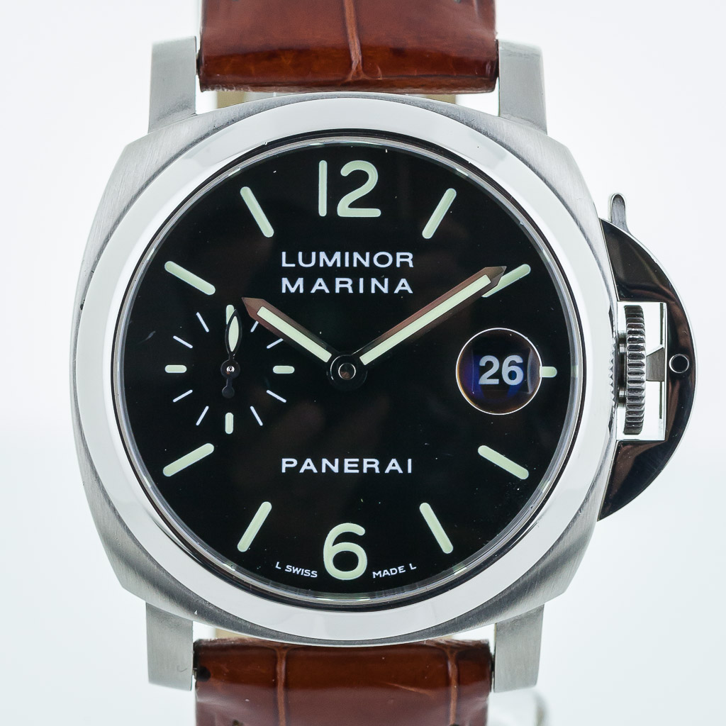 Panerai Luminor Marina Pam048 Mens Stainless Steel Automatic