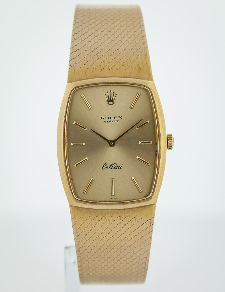 Rolex Cellini, Ref No 3807, Mens, 18K Solid Yellow Gold, Manual Winding ...