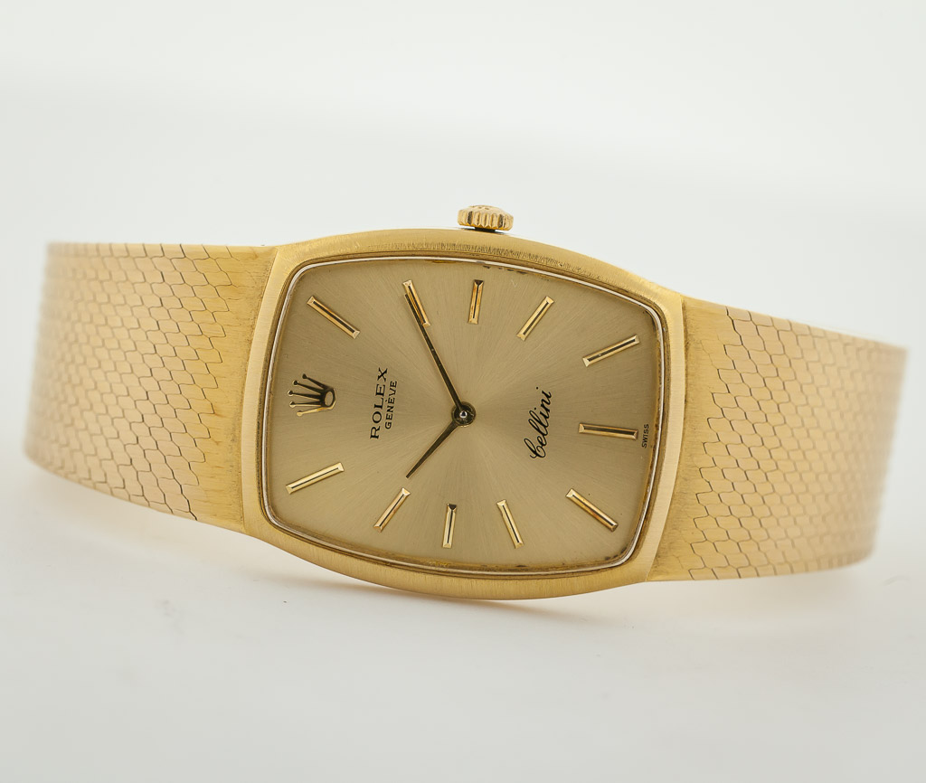 Rolex Cellini, Ref No 3807, Mens, 18K Solid Yellow Gold, Manual Winding ...