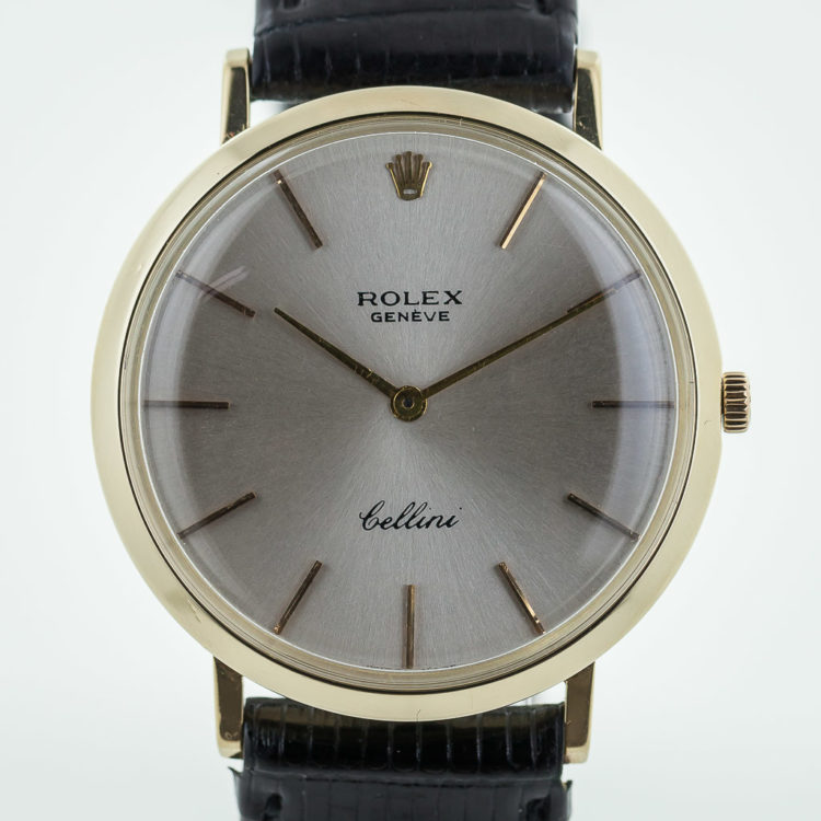 Rolex Cellini Vintage, 14K Yellow Gold, 31mm, Silver Dial, Year 1960 ...