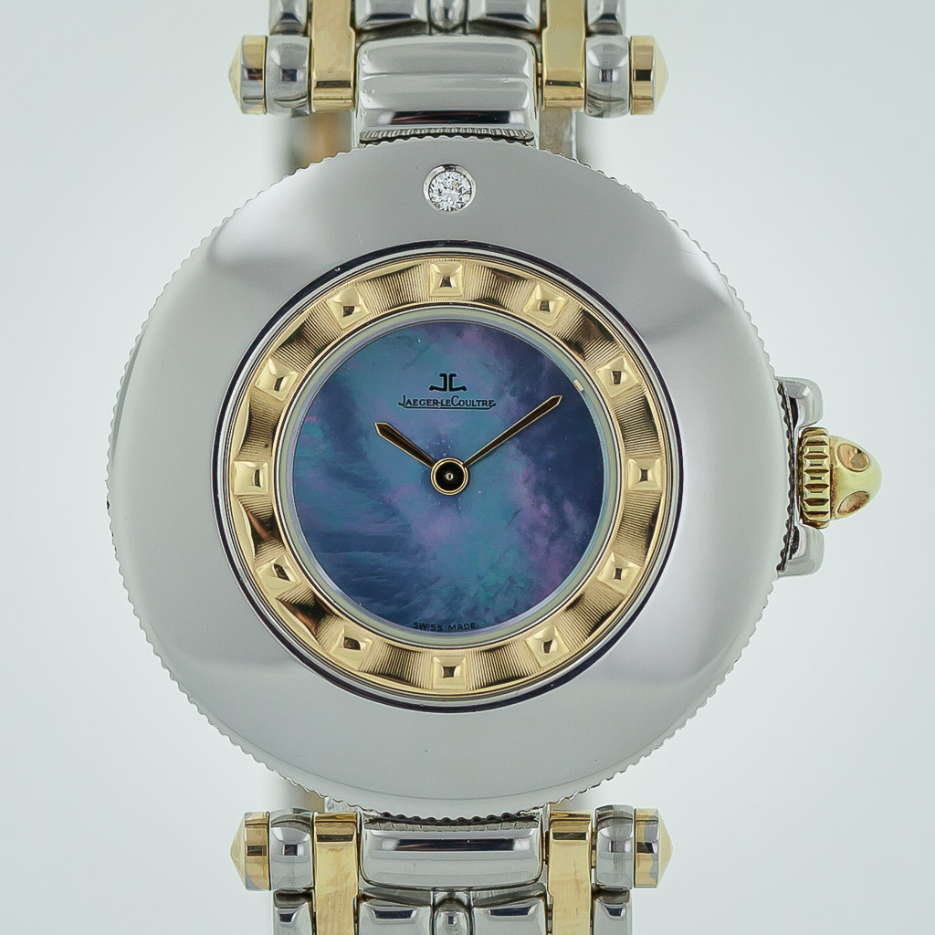 Jaeger LeCoultre Rendez Vous Ref No 421.5.09 Ladies Steel and 18K Gold Mother Of Pearl Dial