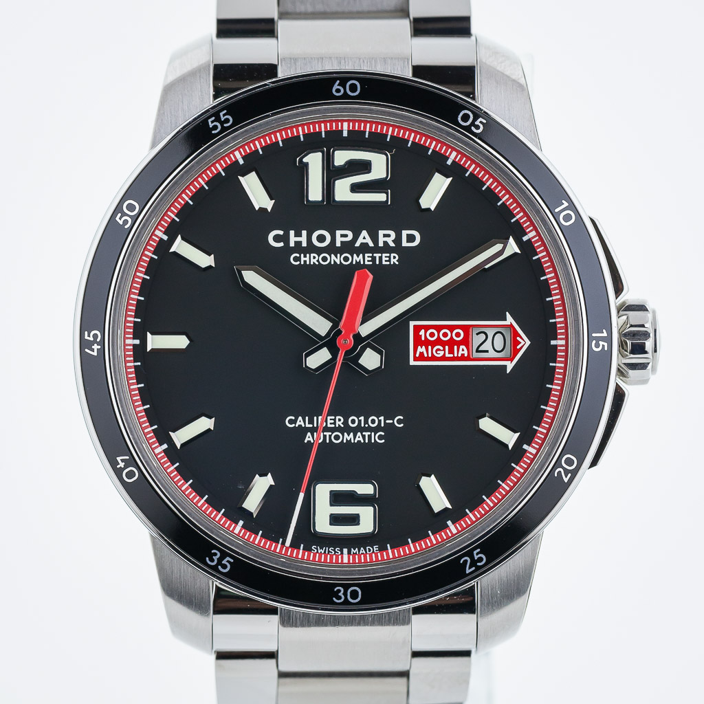 Chopard Mille Miglia GTS, Ref 158565-3001, Stainless Steel, Men's,  Automatic, Black Dial, Brand New - Estates Consignments Chopard Mille  Miglia GTS, Ref 158565-3001, Stainless Steel, Men's, Automatic, Black Dial