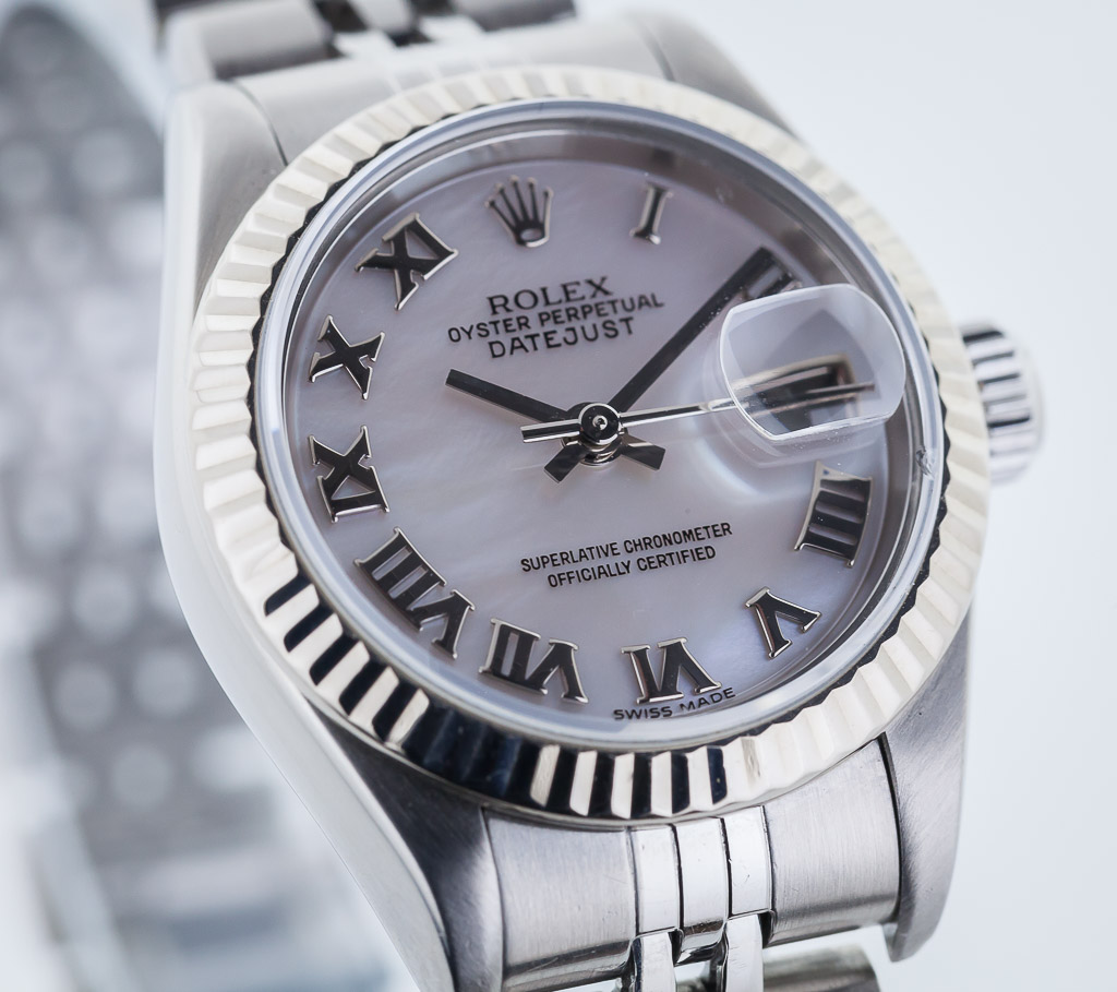 Rolex Lady Datejust, Ref No 79174, Stainless Steel and 18K Gold, Mother ...