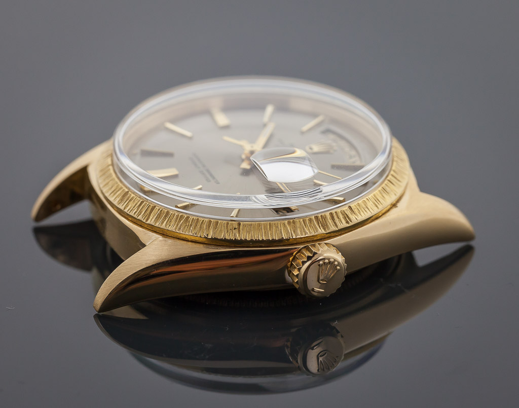 Rolex President Day-Date, Ref no 1807, 18K Yellow Gold, Silver Dial ...