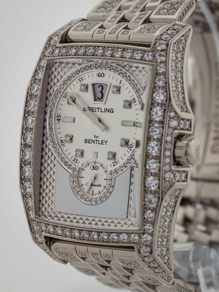 BREITLING BENTLEY FLYING B 40X57MM #J28362 (C24) FACTORY DIAMONDS