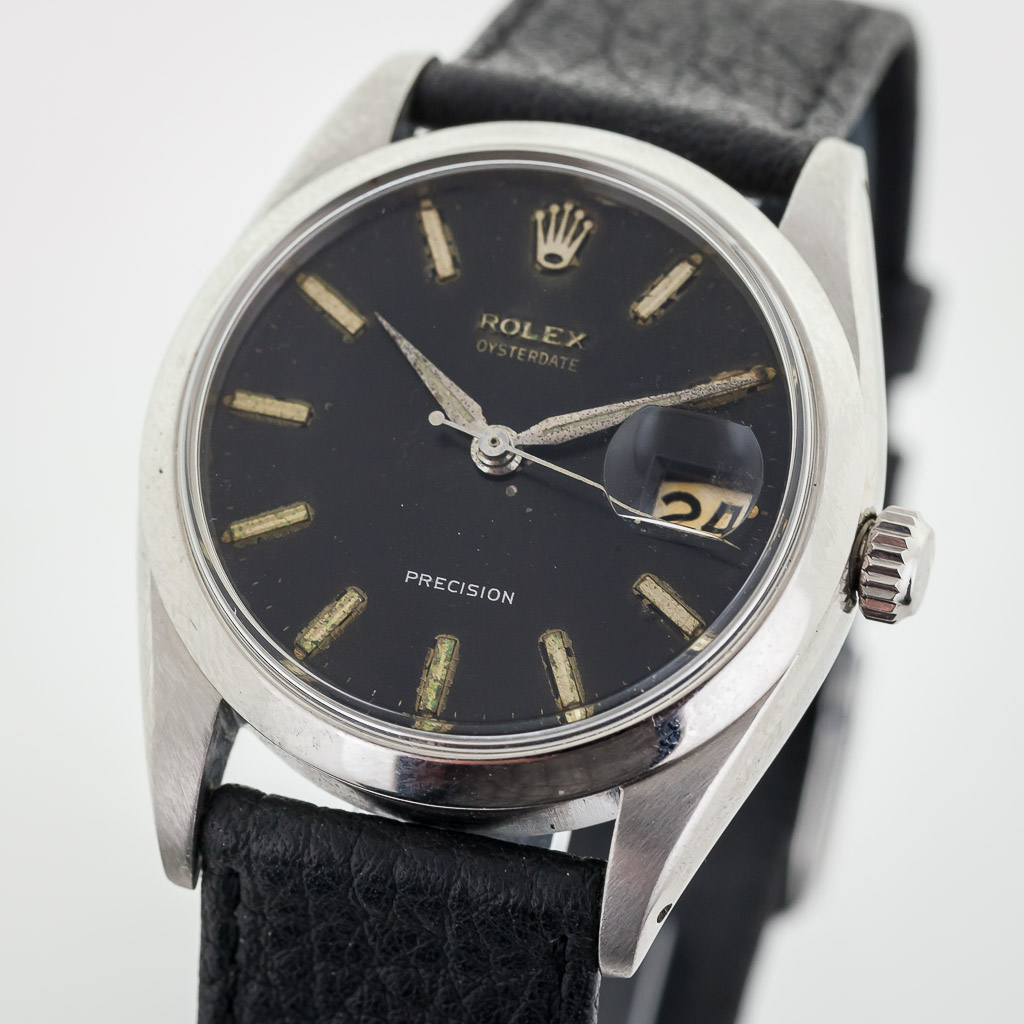 Rolex Oysterdate Precision, Stainless Steel, Ref no 6694, Men's, Cal 1215,  Manual, Year 1960