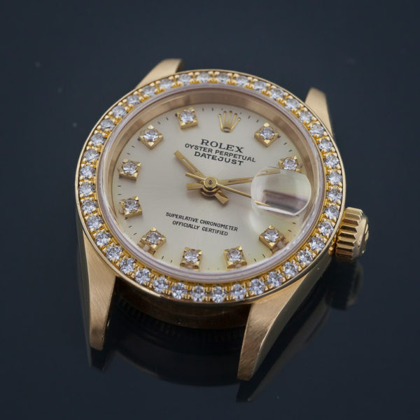 Rolex Datejust Ladies President, Crown Collection, Ref 69138, 18k ...
