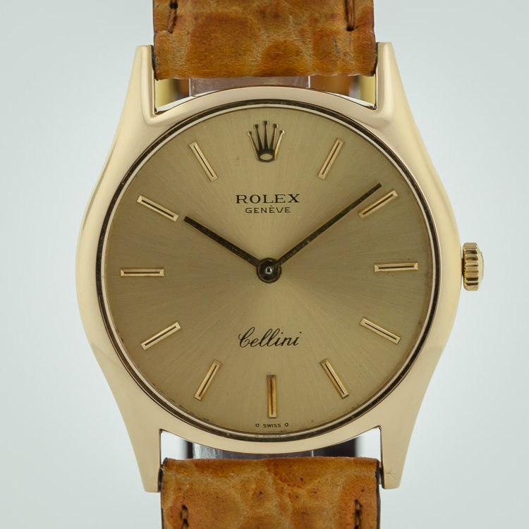 Rolex Cellini Ref 3804 Vintage 18k Yellow Gold Mens Manual 6301
