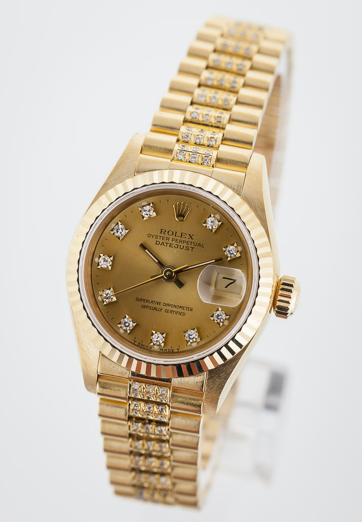 rolex lady datejust president bracelet