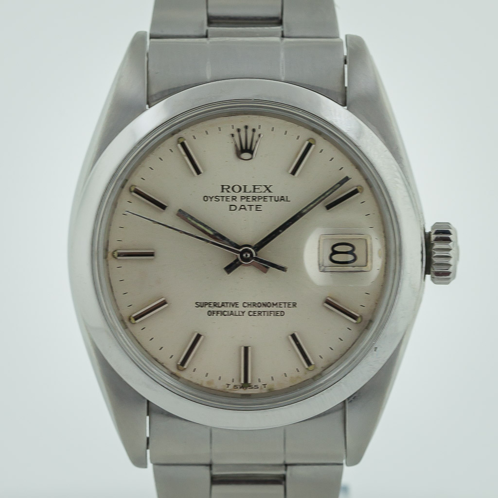 Rolex Oyster Perpetual Date Ref 1500 Men S Stainless Steel