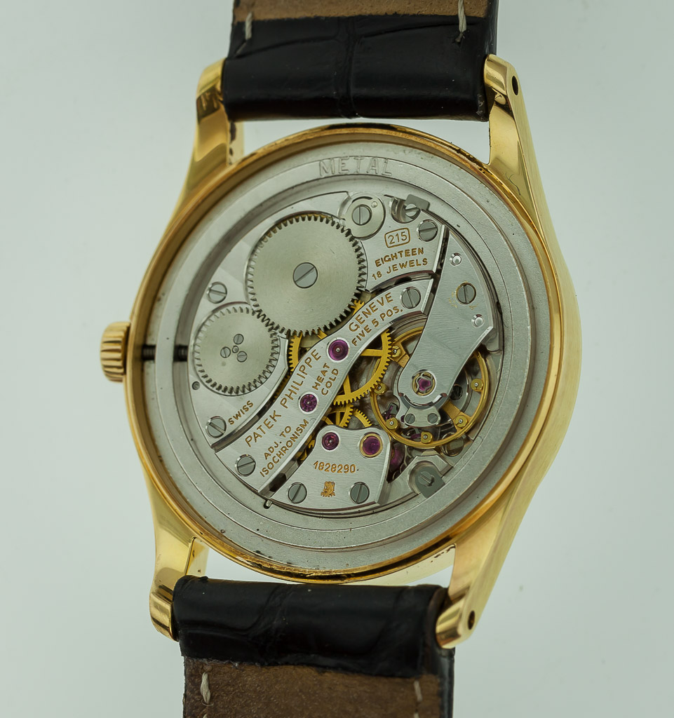 Mens Patek Philippe Calatrava 18k Rose Gold Vintage Watch 3796 PRE-OWN –  Global Timez