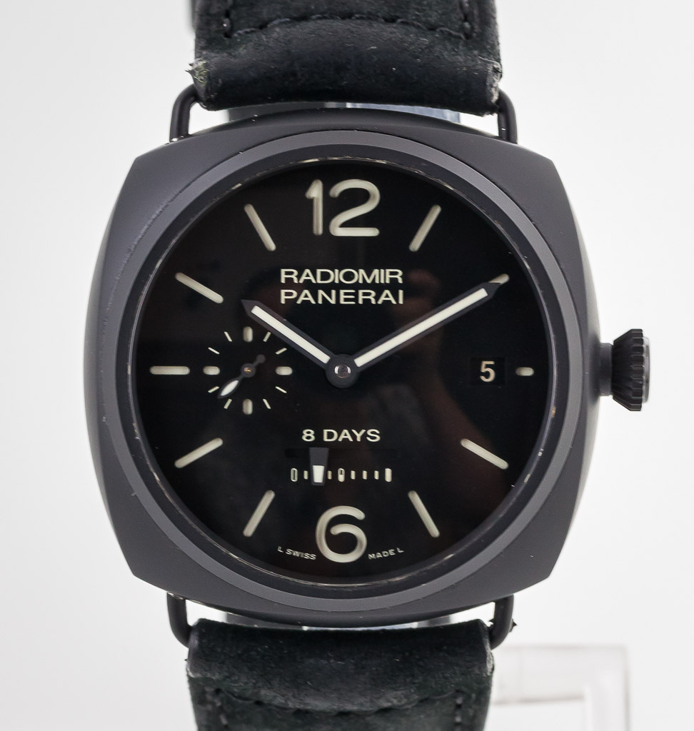 Panerai Radiomir 8 Days Ceramica PAM 384 Men s Black Ceramic