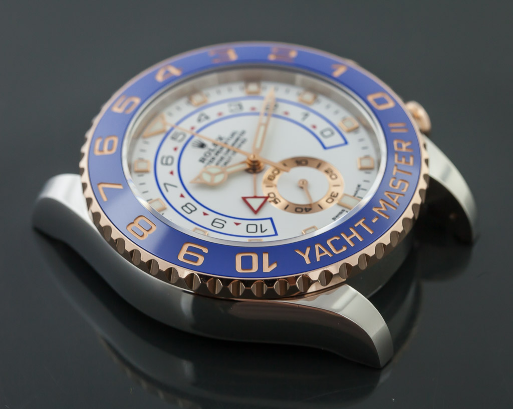 Rolex Yacht-Master II 44mm 116681 Steel & Everose Gold Blue Ceramic Be –