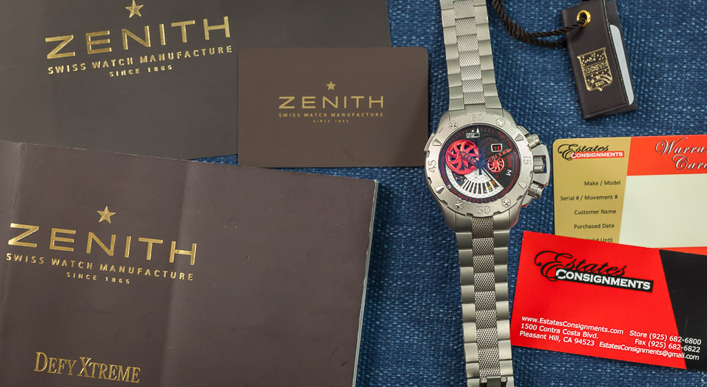 Zenith Defy Extreme 95.0527.4039 Men's Watch in Titanium, myGemma, CH