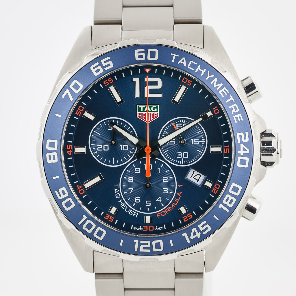 Tag Heuer Formula 1 Chronograph Blue Dial Men's Watch CAZ1014