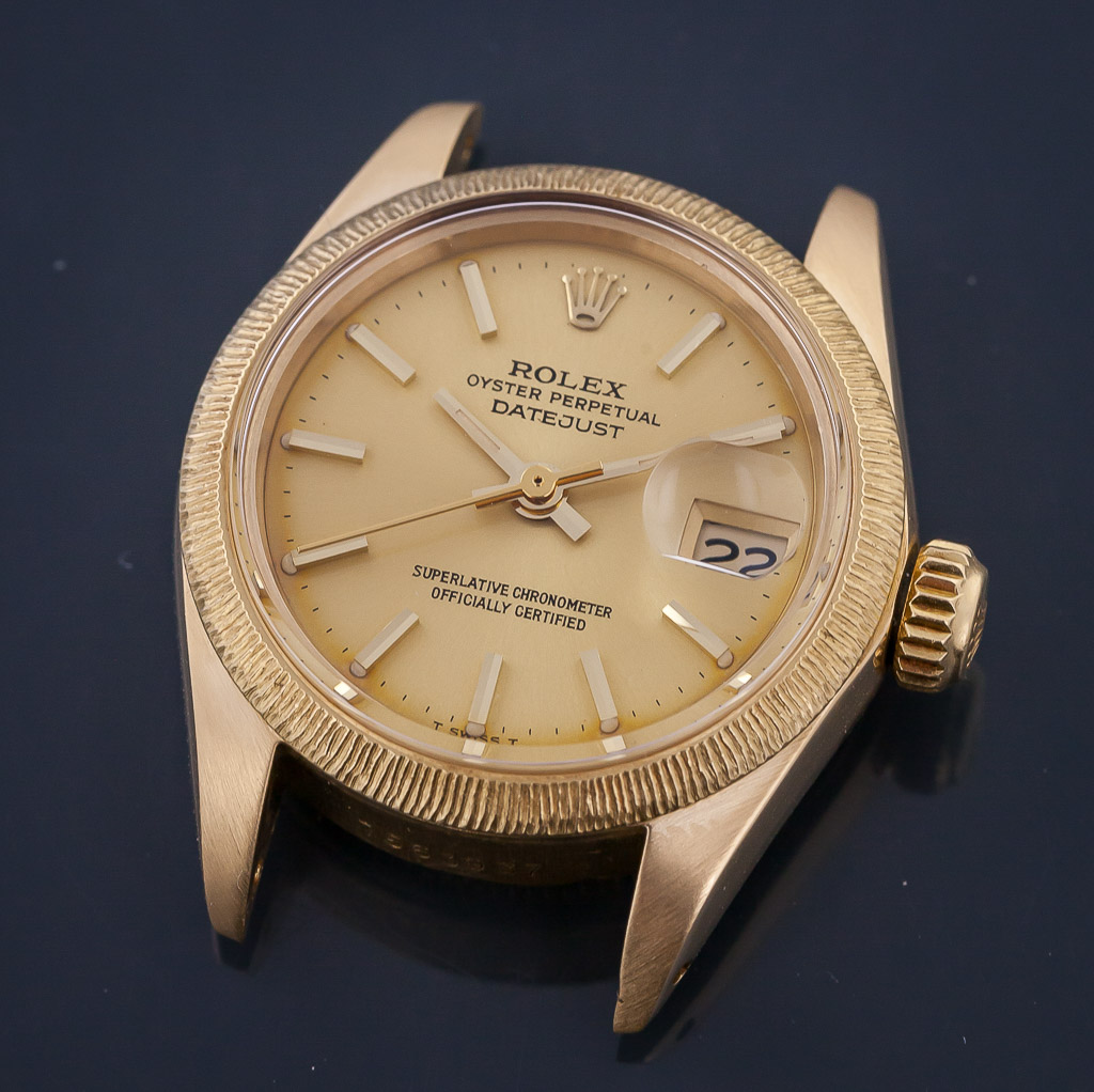 1987 Rolex Ladies Datejust 69278 18k Gold President Automatic Watch Di –  Jewelryauthority