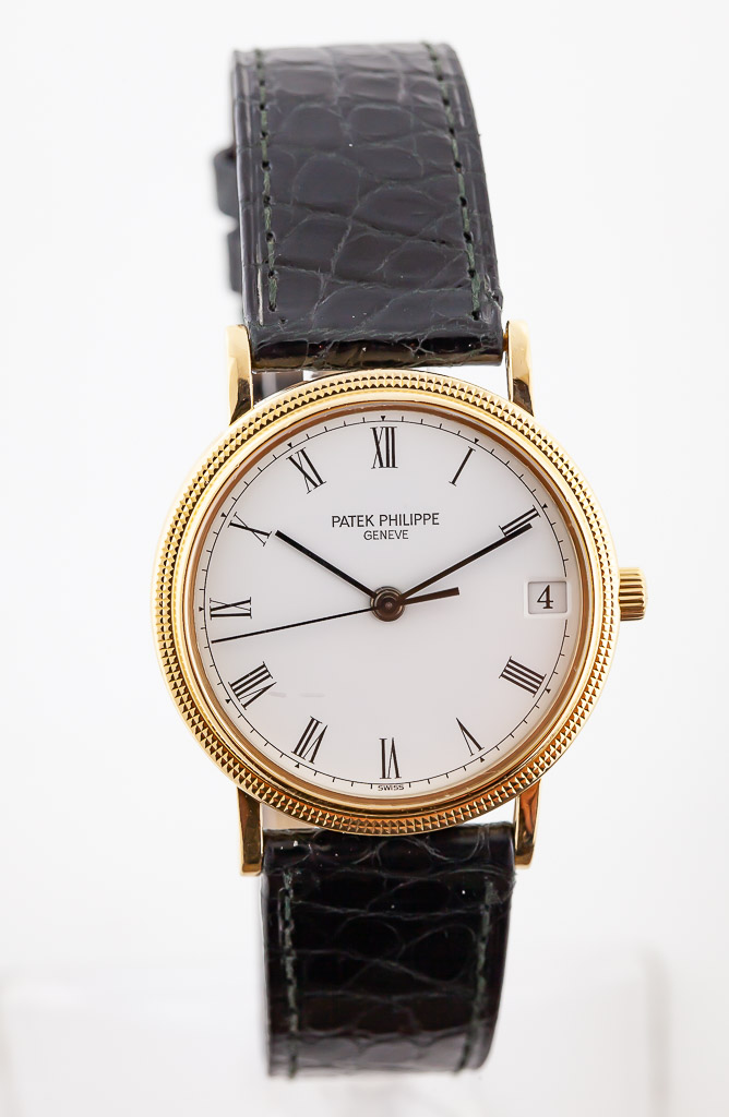 Patek Philippe Calatrava, Ref 3802/200, 18K Yellow Gold, White