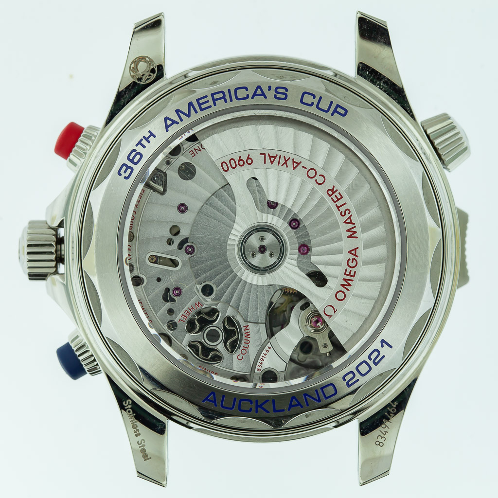 Omega Seamaster Diver 300M America's Cup, Ref 210.30.44.51.03.002, Men's,  Steel & Rubber, 2022 - Estates Consignments