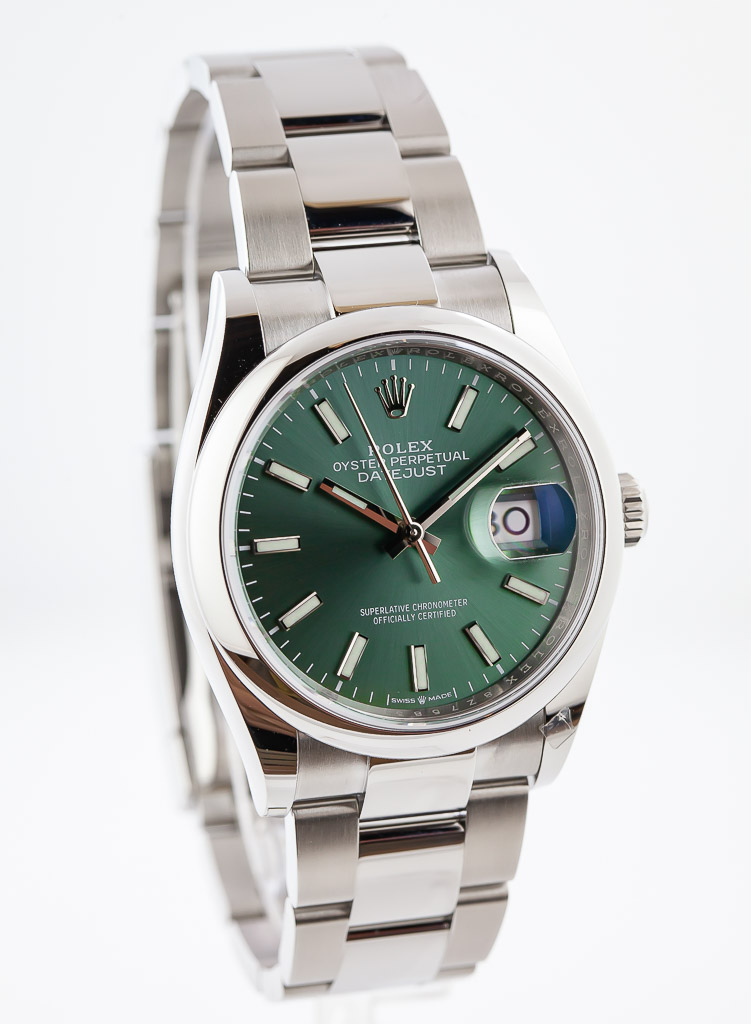 Rolex - Are times changing for the better….Rolex Datejust 36 mint green
