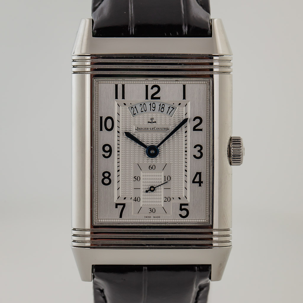 Jaeger LeCoultre Grande Reverso Duo Ref 273.8.85 Men s Stainless